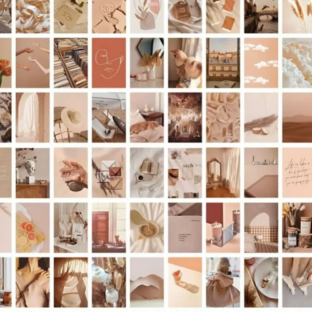 50 Pcs Aesthetic Pictures Wall Collage Kit 4x6